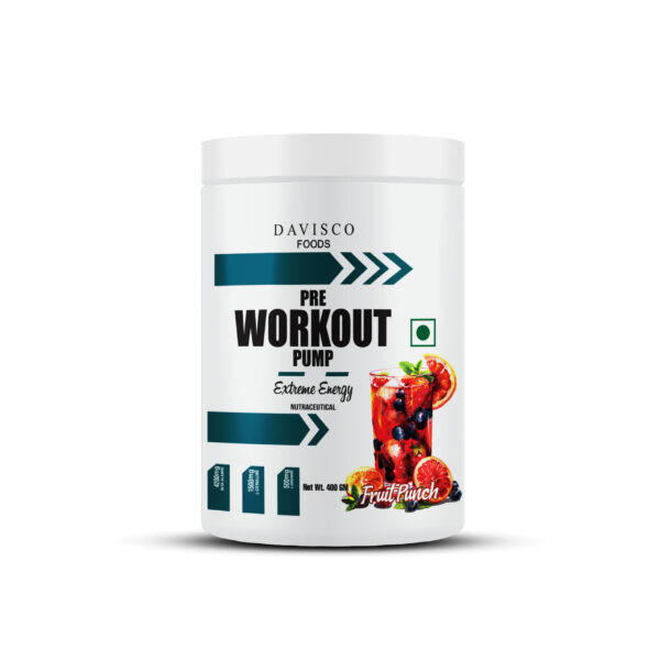 Pre-Workout Pump Fruit Punch Flavour