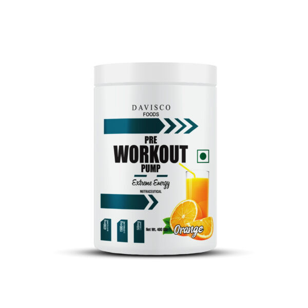 Pre-Workout Pump Orange Flavour