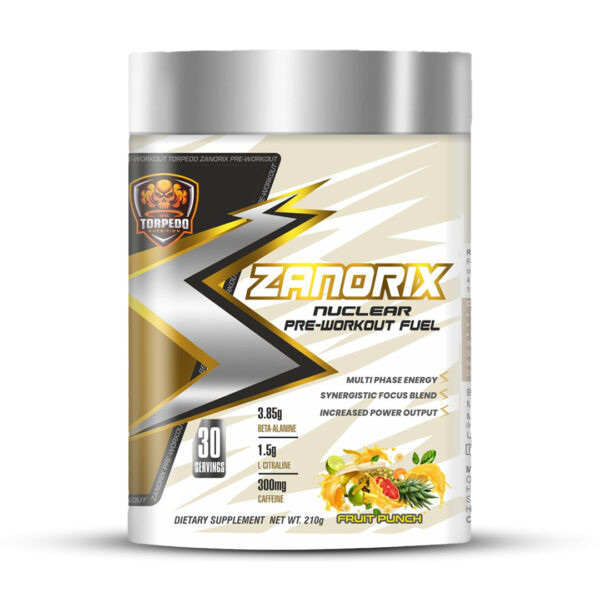 Zanorix Pre-workout Fruit Punch Flavour